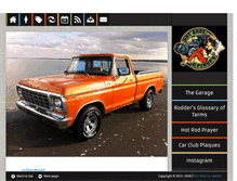 Tablet Screenshot of hotrodzpinups.com